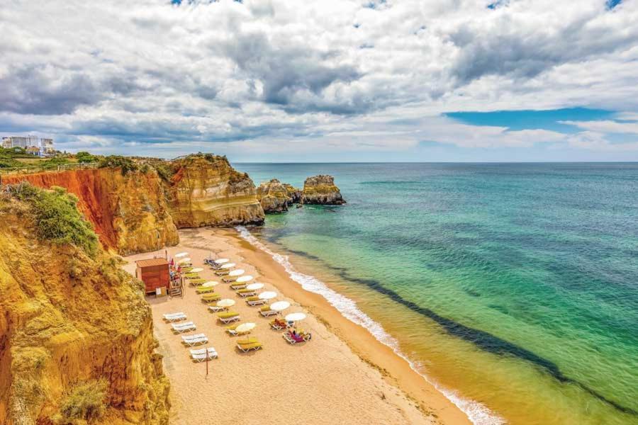 Litoral Mar Dream 17, Beach Front, Free Wi-Fi, Private Parking, Pool Portimão Eksteriør billede