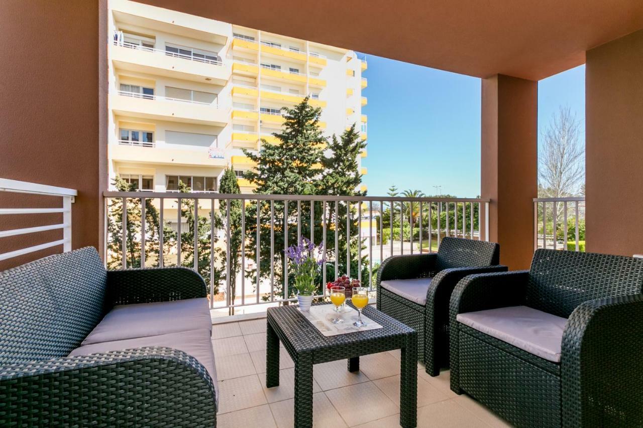 Litoral Mar Dream 17, Beach Front, Free Wi-Fi, Private Parking, Pool Portimão Eksteriør billede